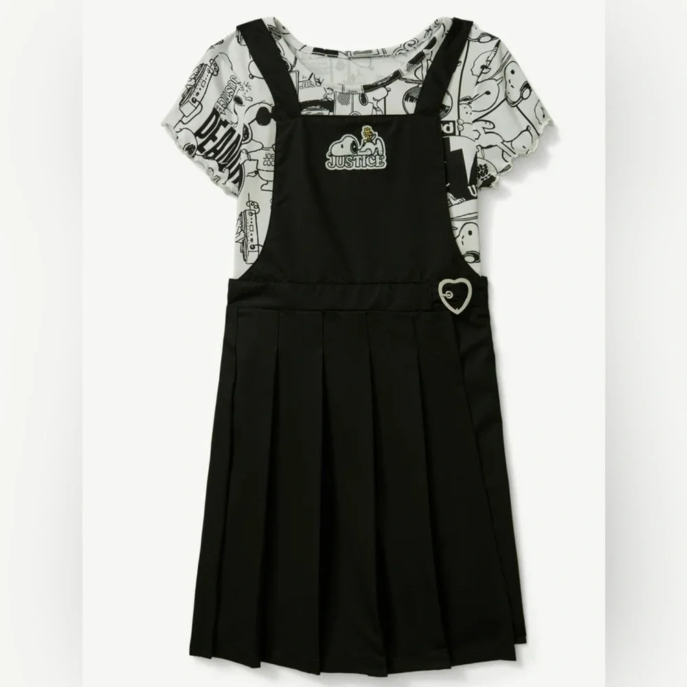 Justice Girls Snoopy Dress, Size 12/14 no underneath shirt included